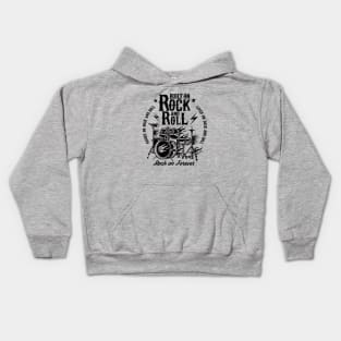 Built on Rock and Roll Kids Hoodie